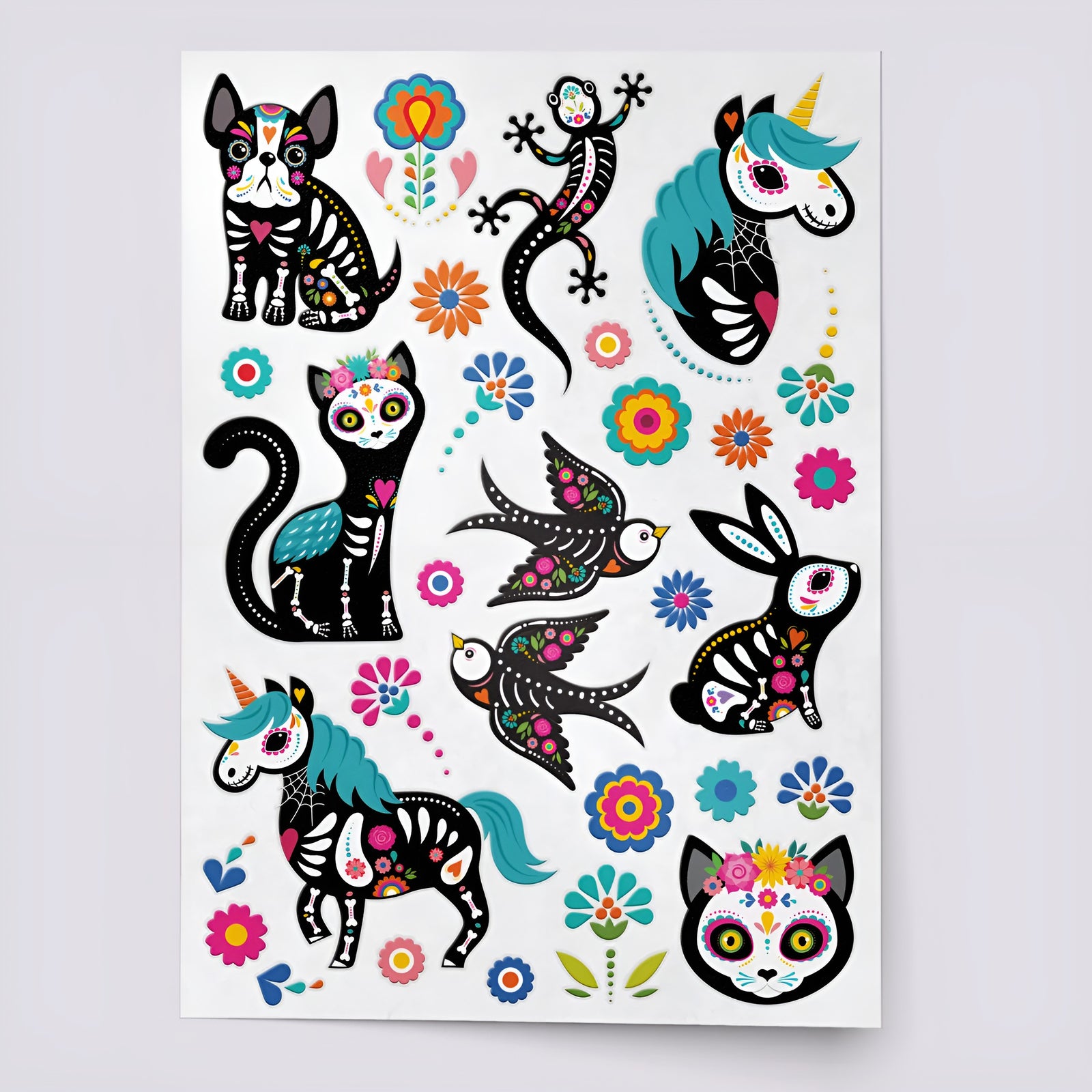 Sugar Skull Animals