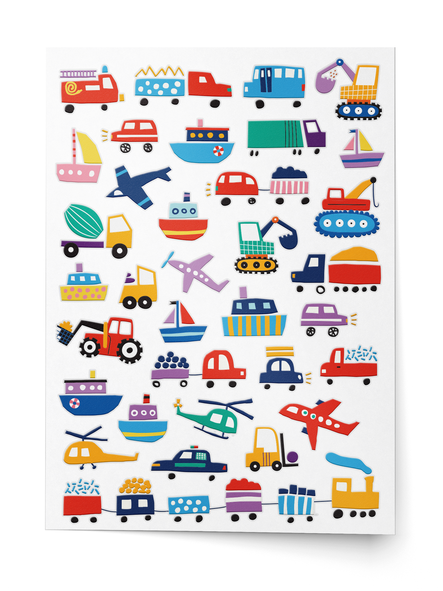 Cars and Vehicles Tattoo Bundle