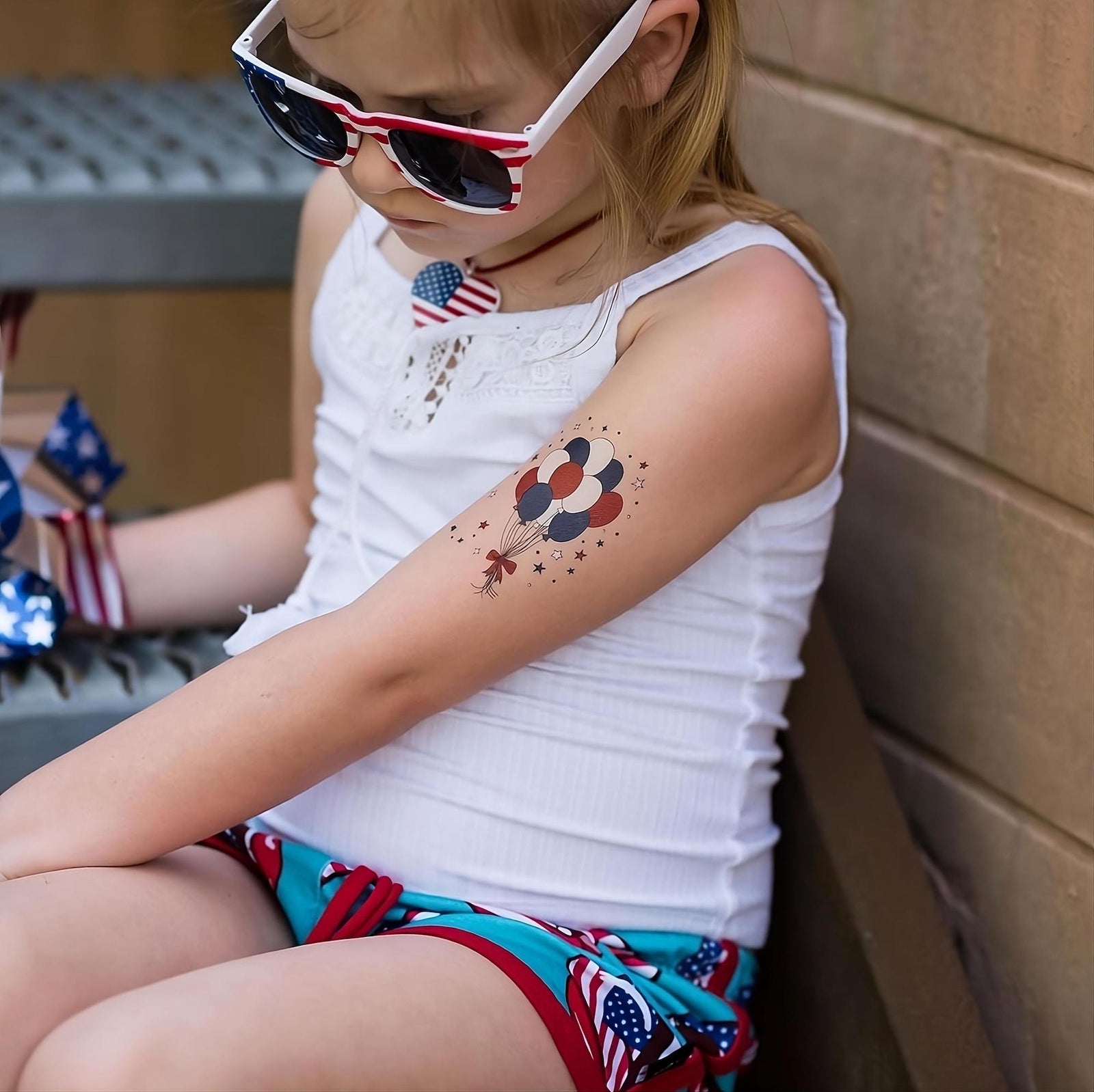 Patriotic balloons