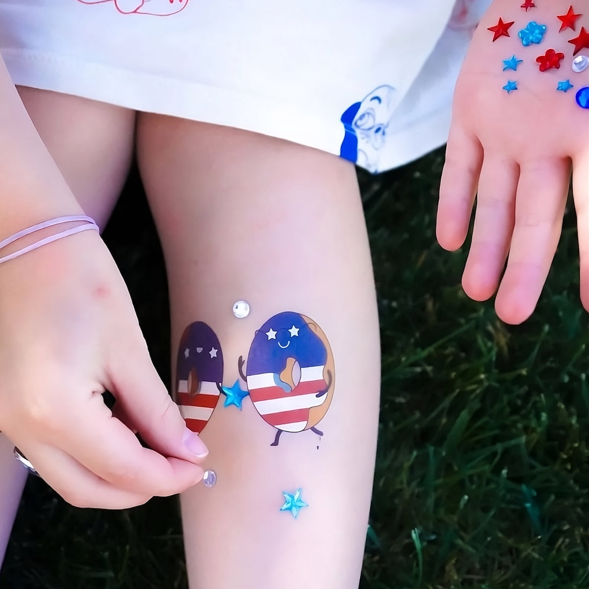 Patriotic donuts