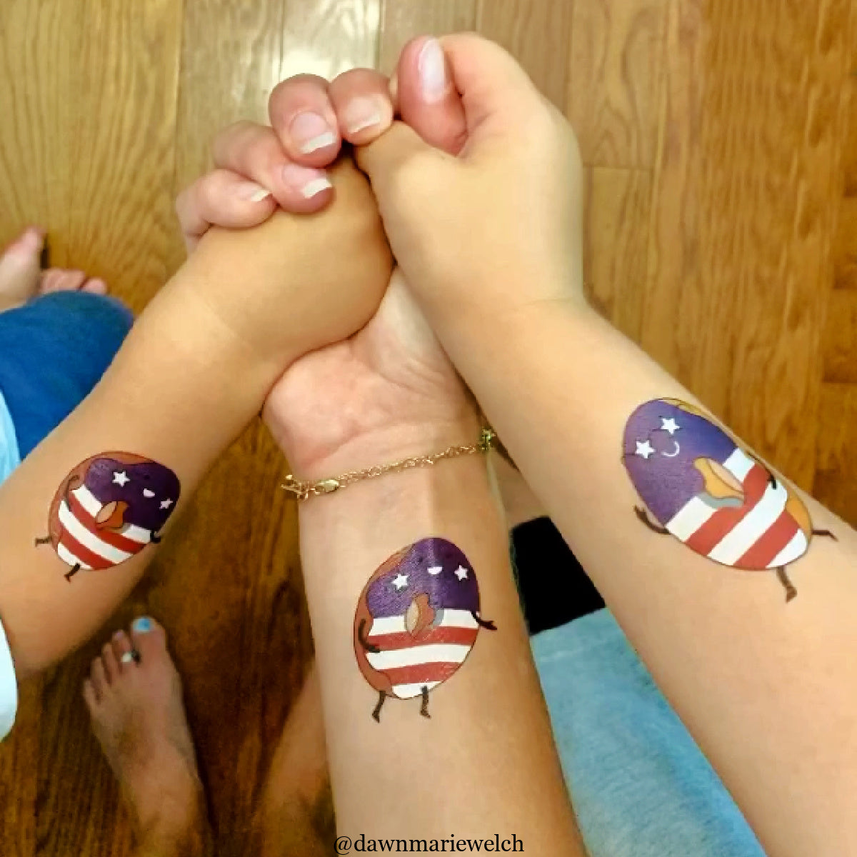Patriotic donuts