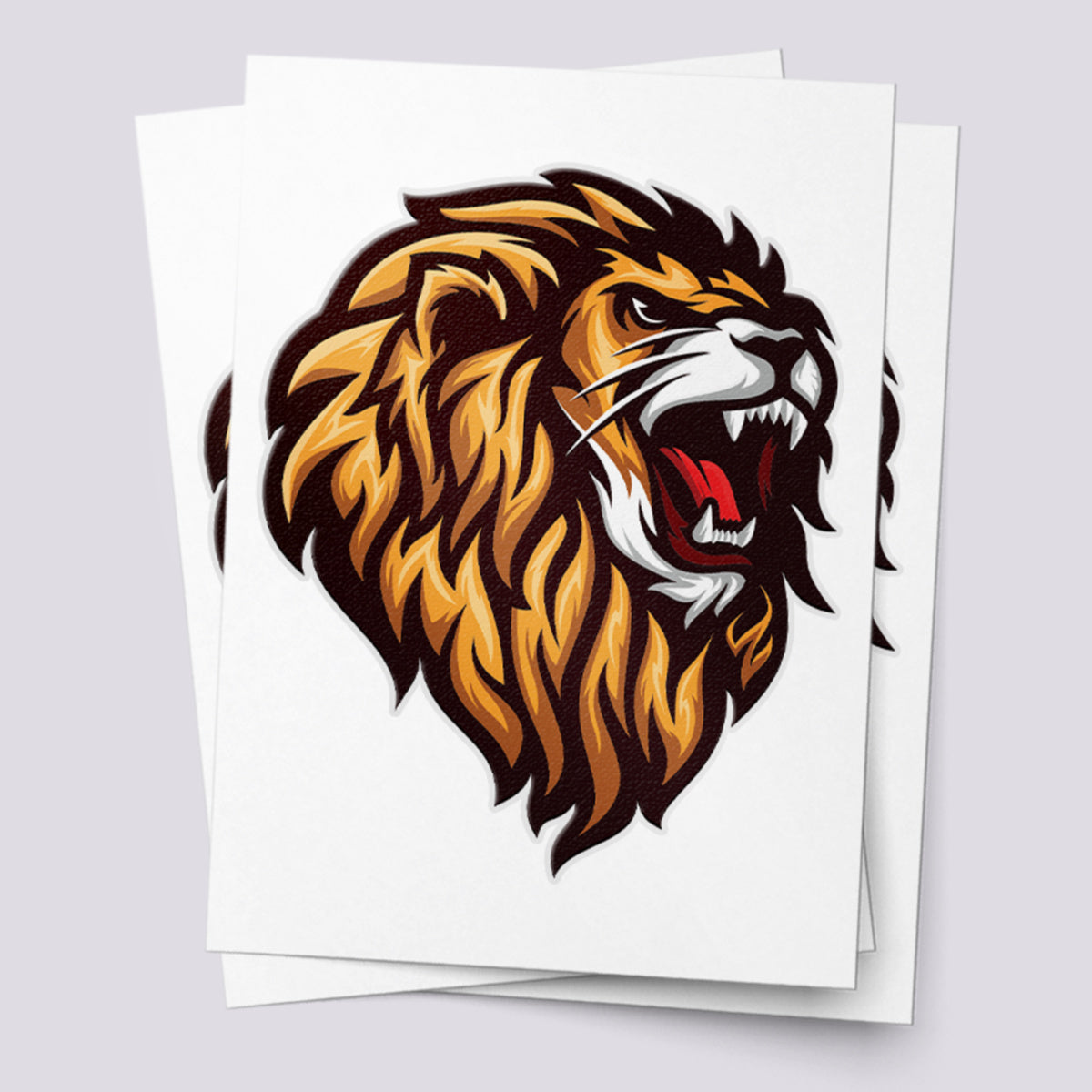 Lion mascot