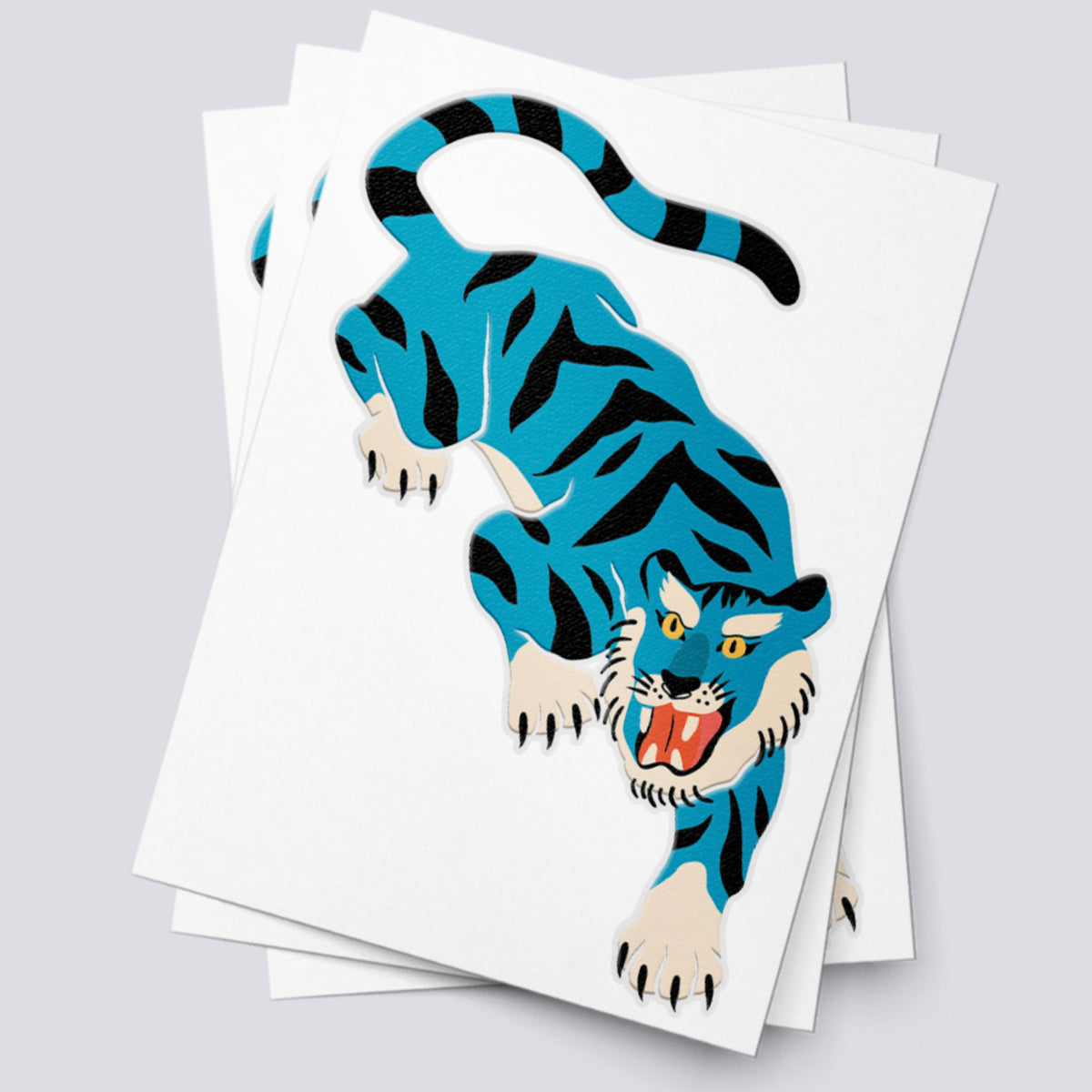 Blue tiger