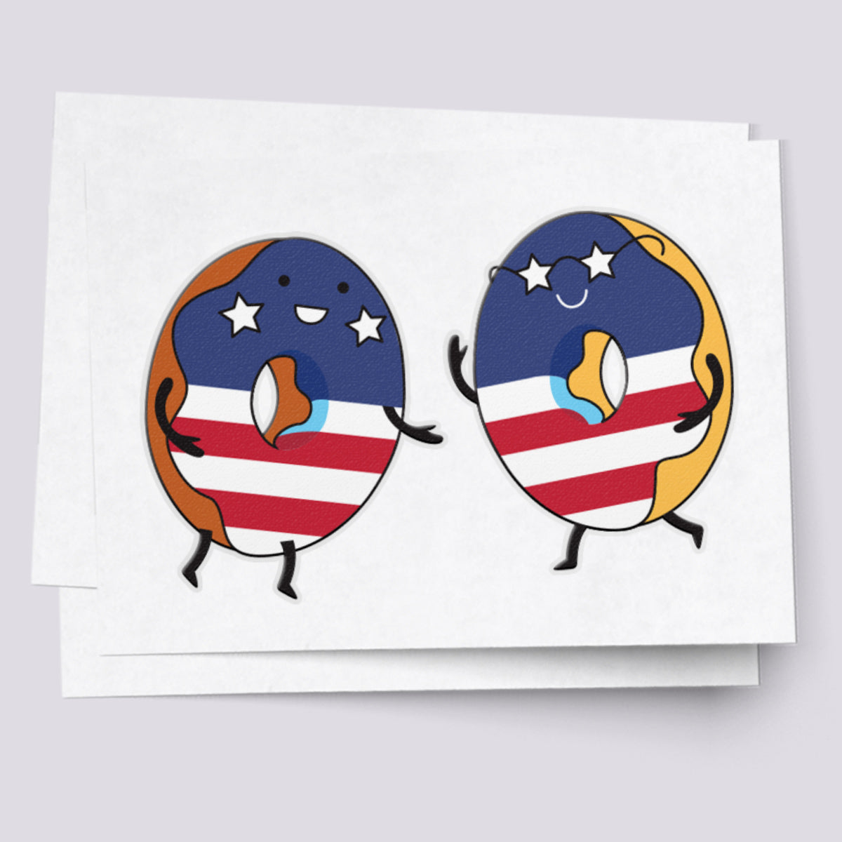 Patriotic donuts