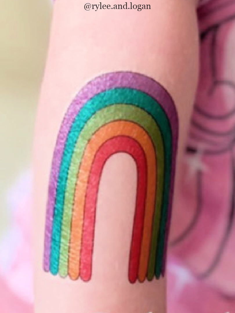 Pastel rainbow