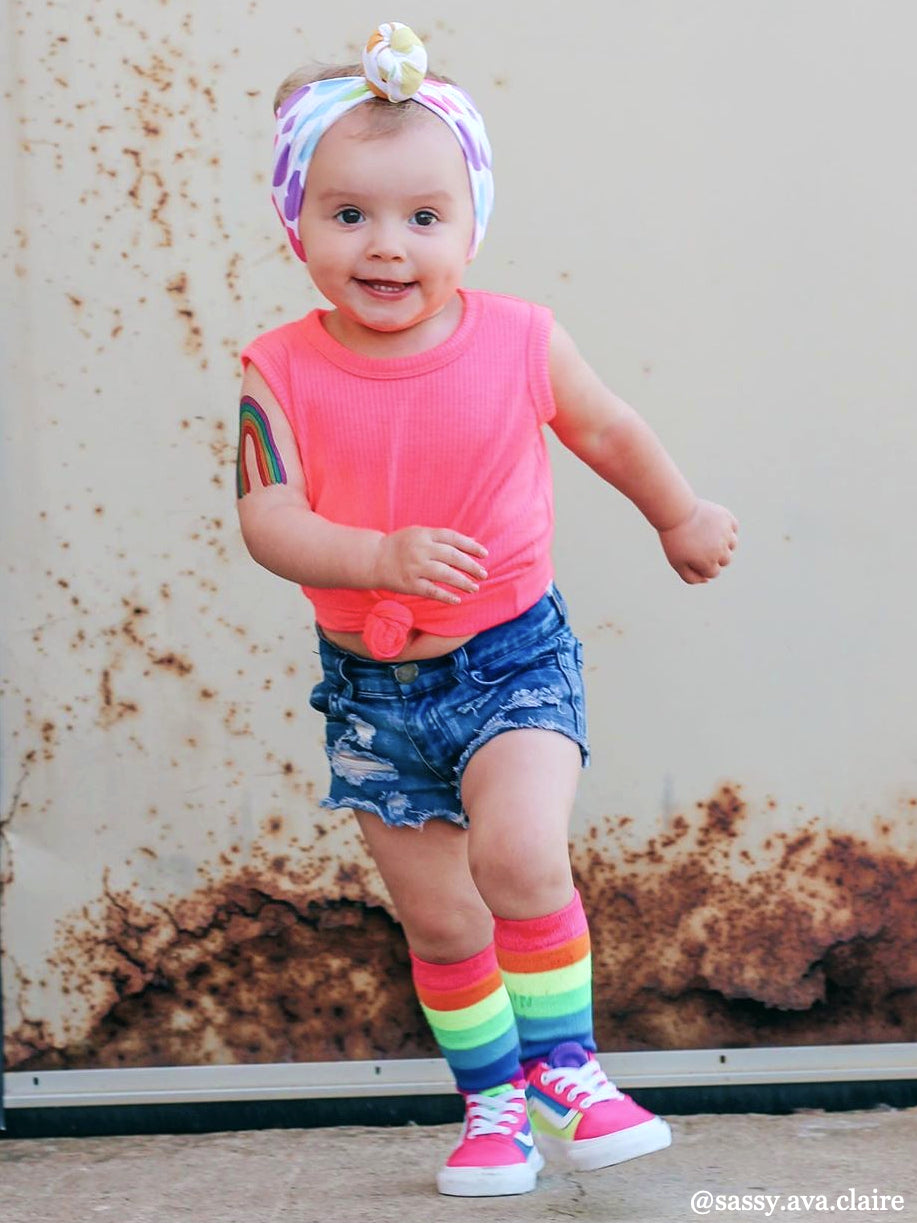 Pastel rainbow