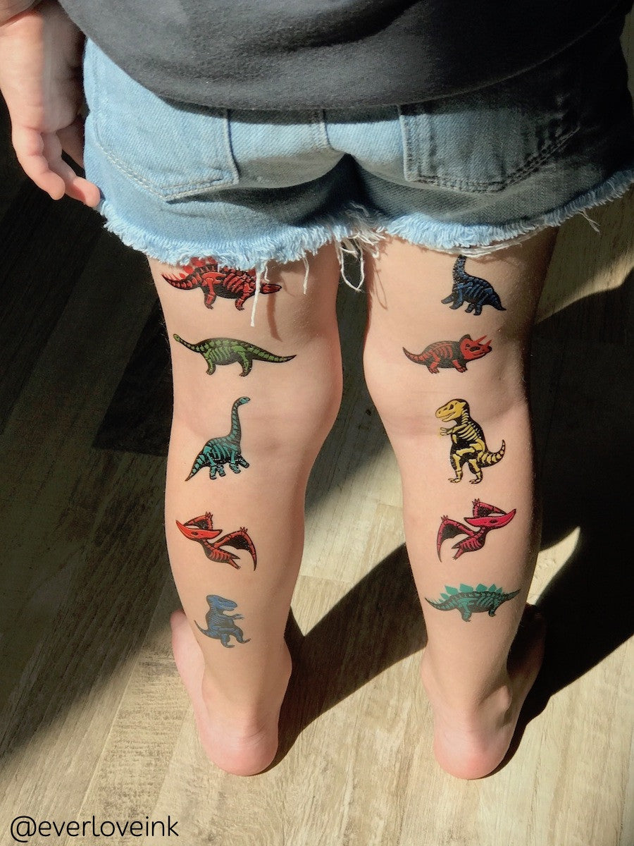 Dino skeletons