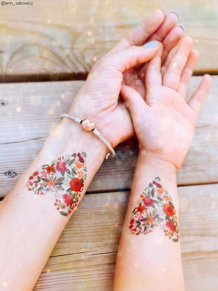 Flower heart