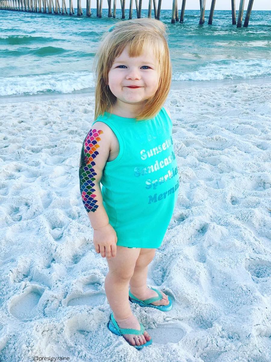 Mermaid scales