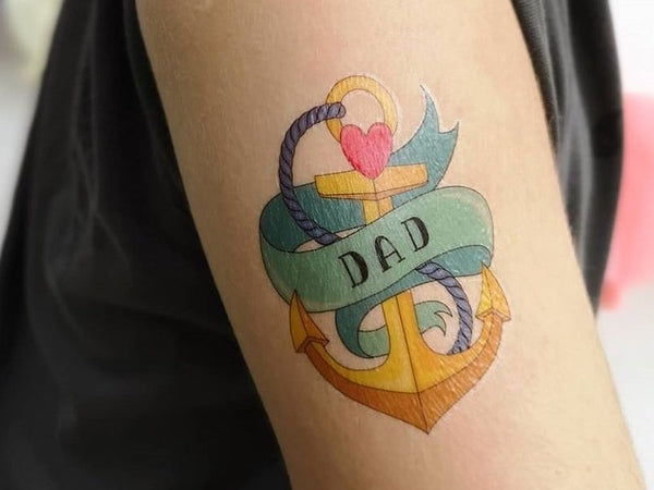 Fathers Day Dad Temporary Tattoos  Kaz Creations