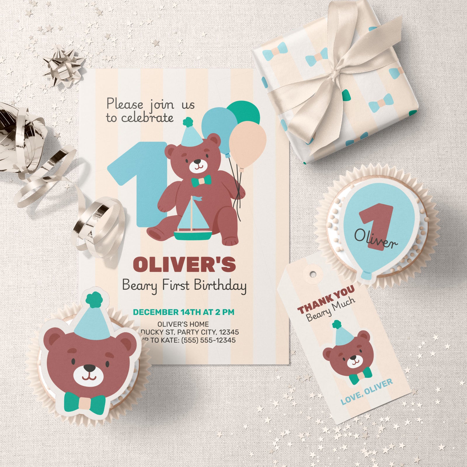 Beary First Birthday