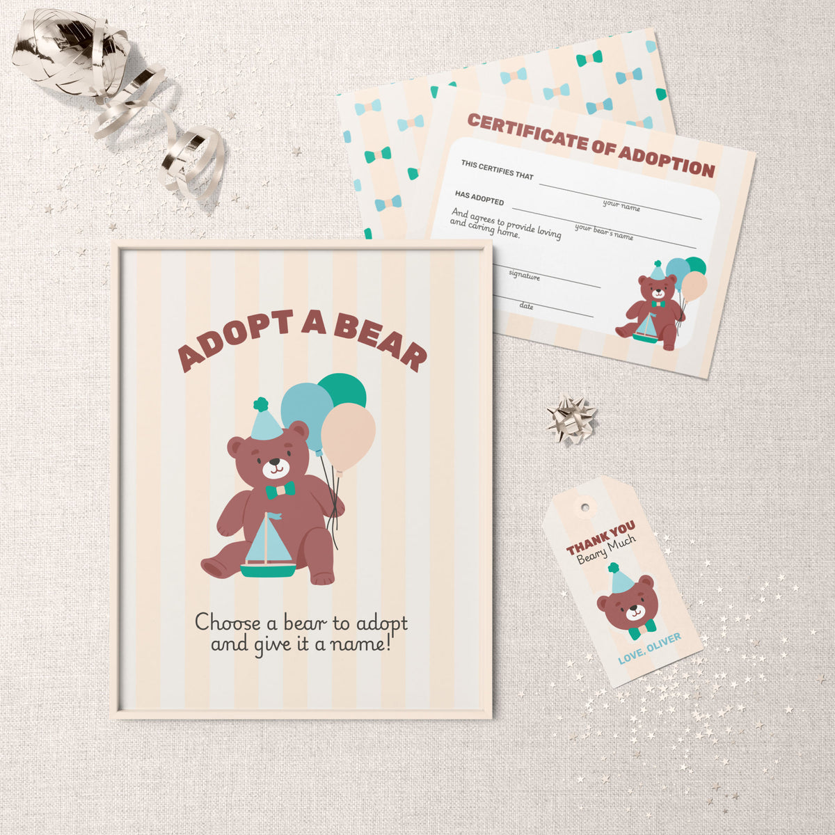 Beary First Birthday