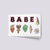Sassy «Babe» Knuckle Tattoos for Kids