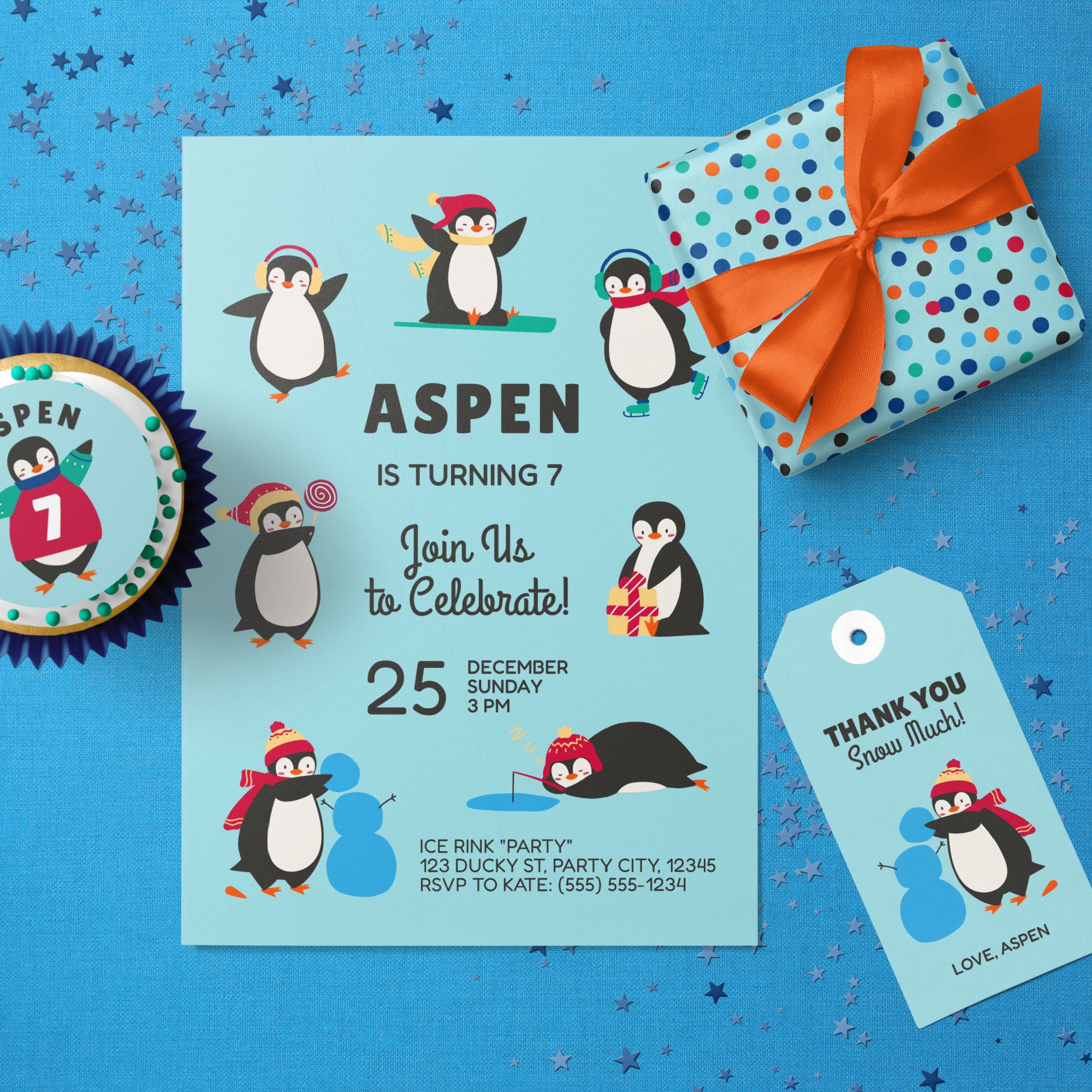 Penguin Birthday Winter Party Bundle - Ducky Street penguin-birthday-winter-party-bundle-ducky-street