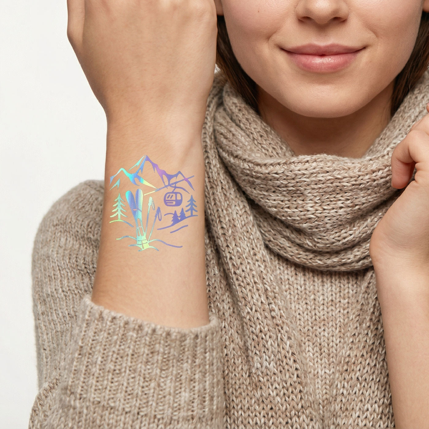 Henbrandt Temporäre Transport-Tattoos – 24 Stück (12x2), Mehrfarbig, Je Ca. 4x5 Cm, Ideal Für Partytüten & Pinatas