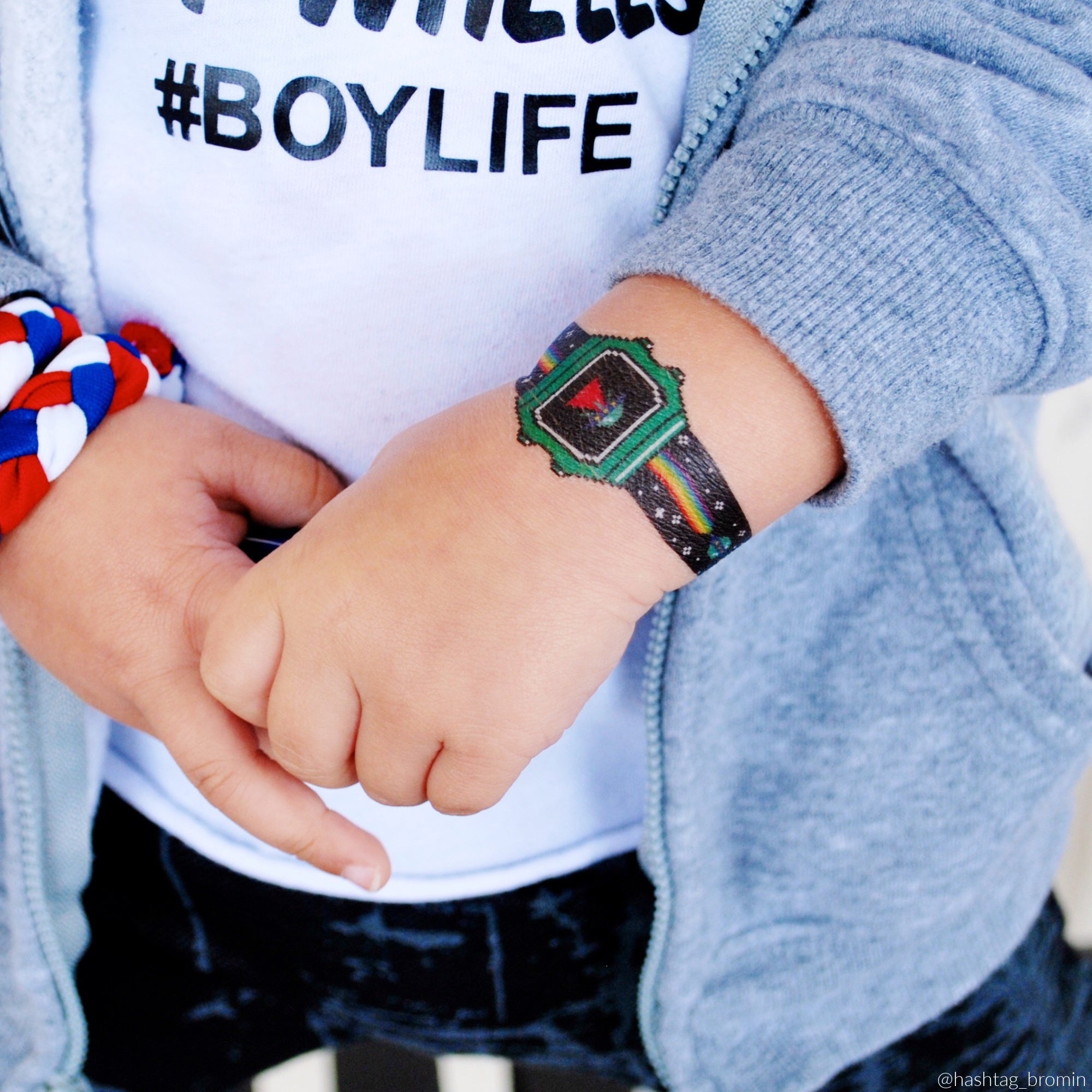 Kids Watches Temporary Tattoo Set