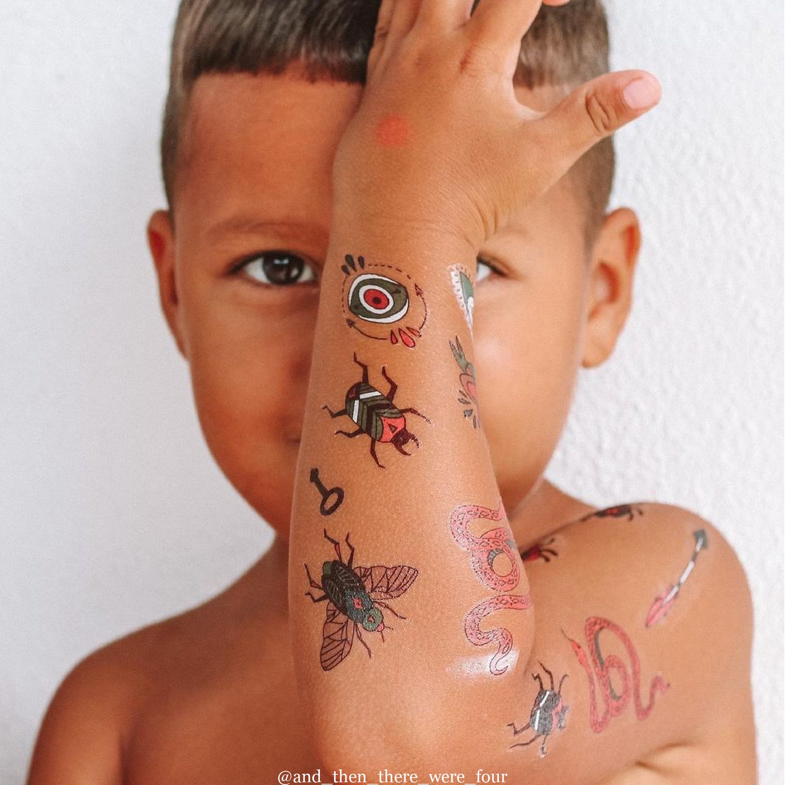 Magic temporary tattoo set