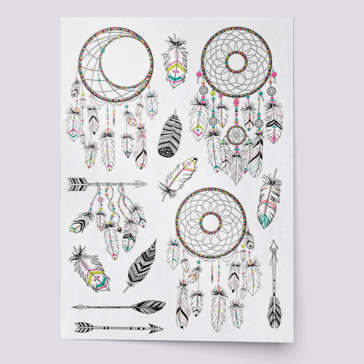 Temporary tattoos Dream Catchers