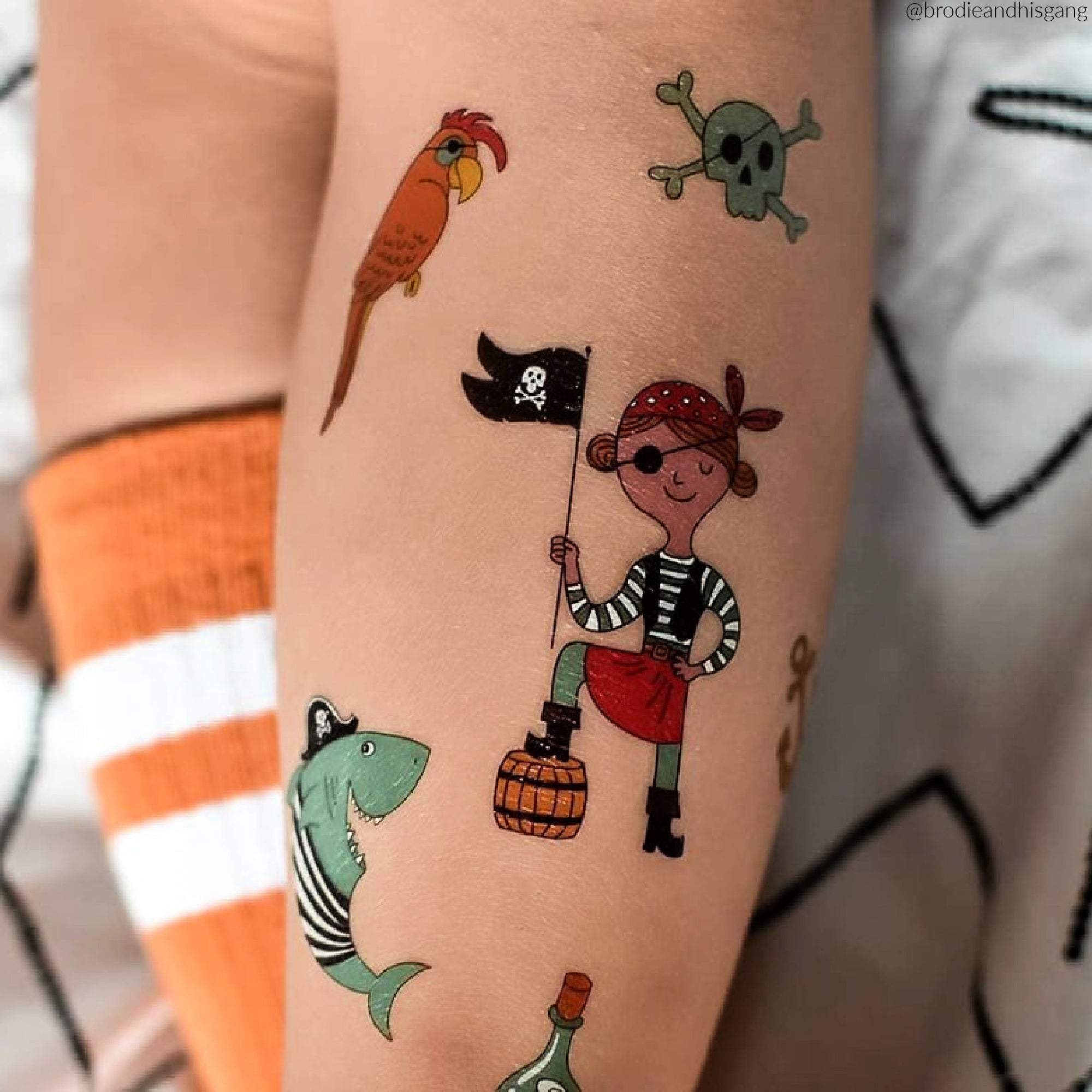 Pirate Tattoos for Adults - Fun & Easy