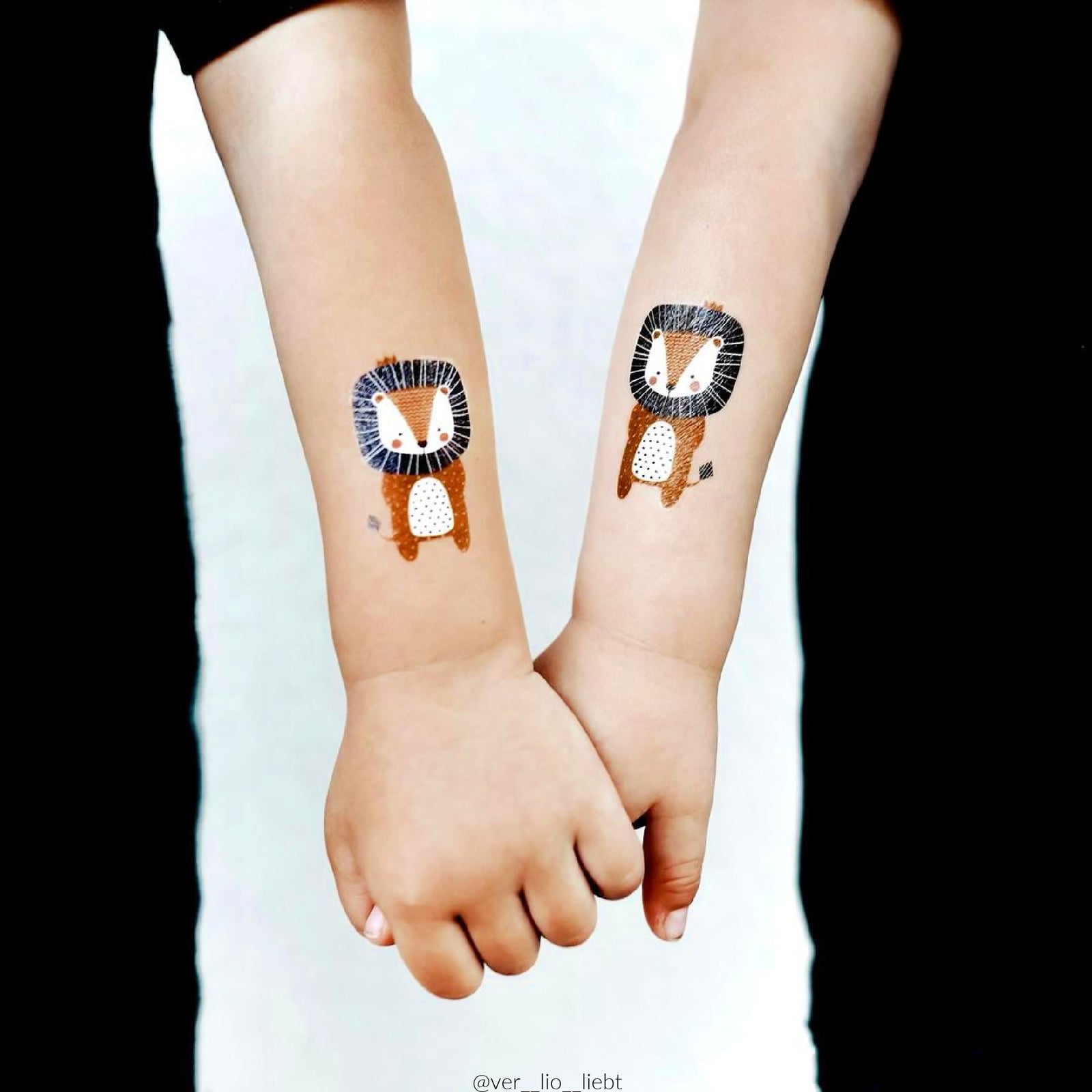 Scandi Animals Temporary Tattoos