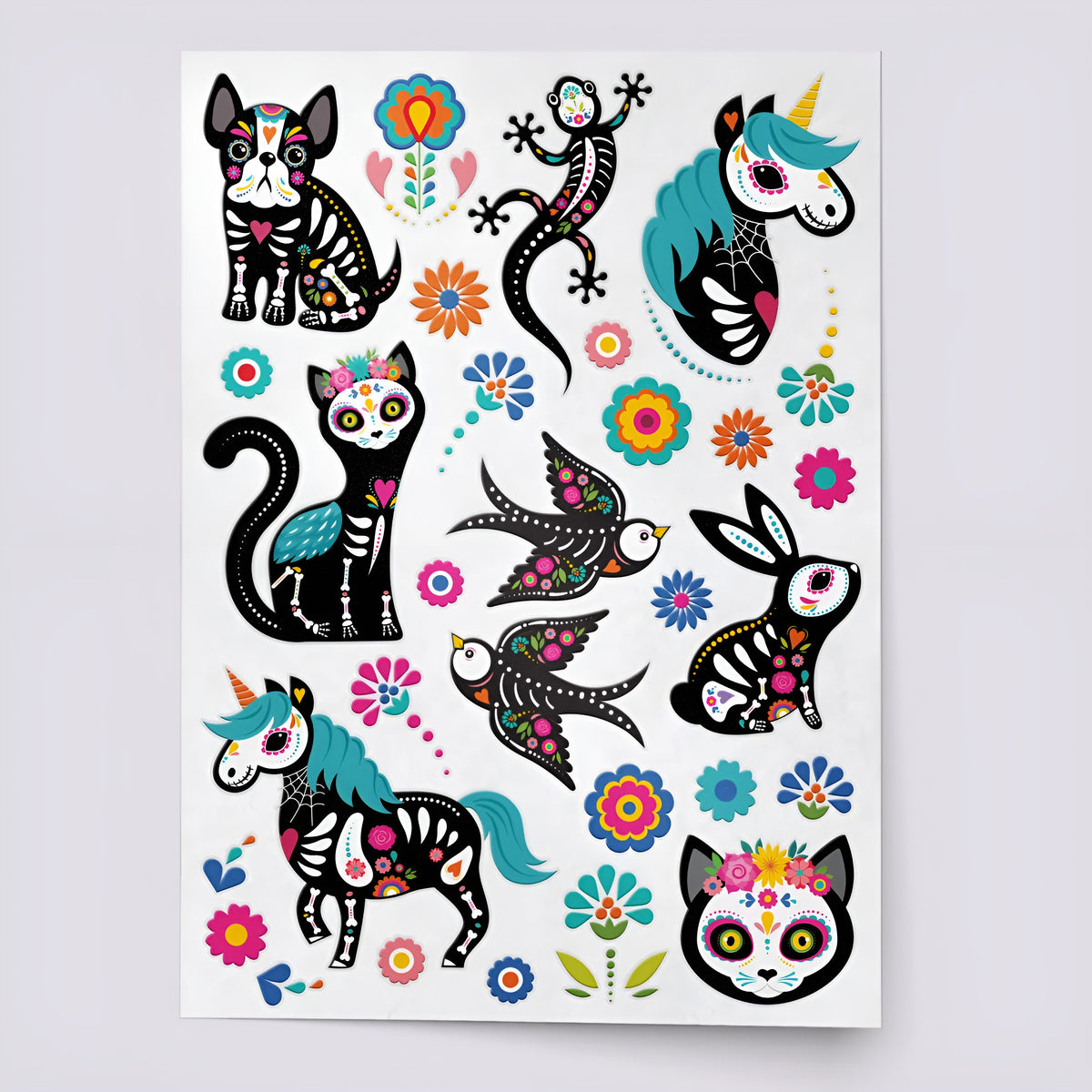 Sugar Skull Animals
