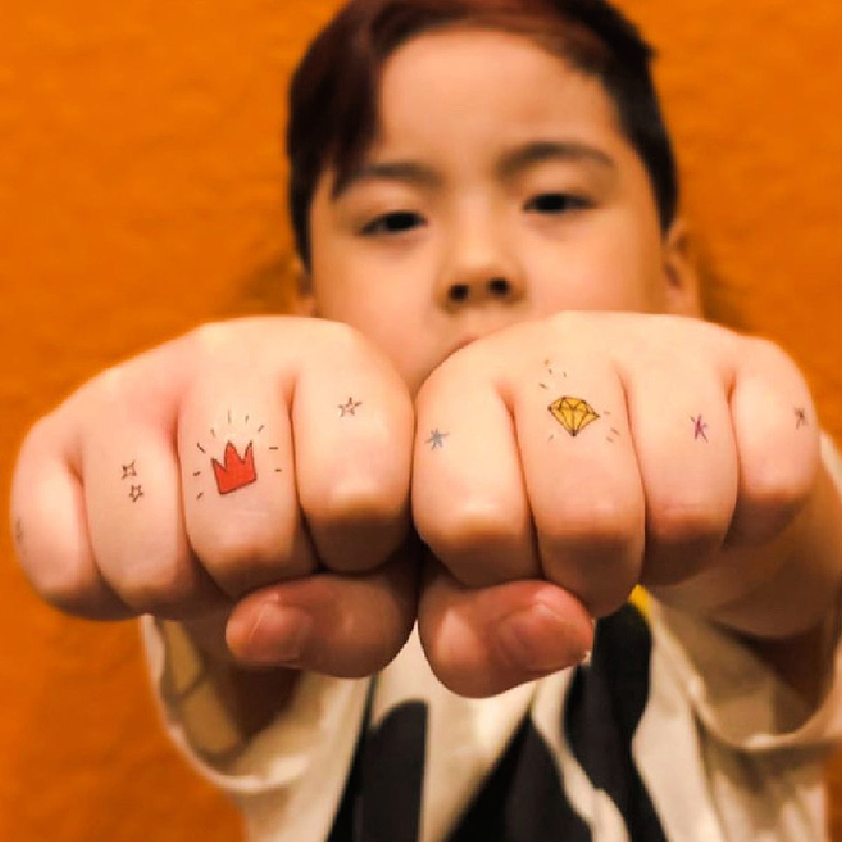 Tiny temporary tattoo set