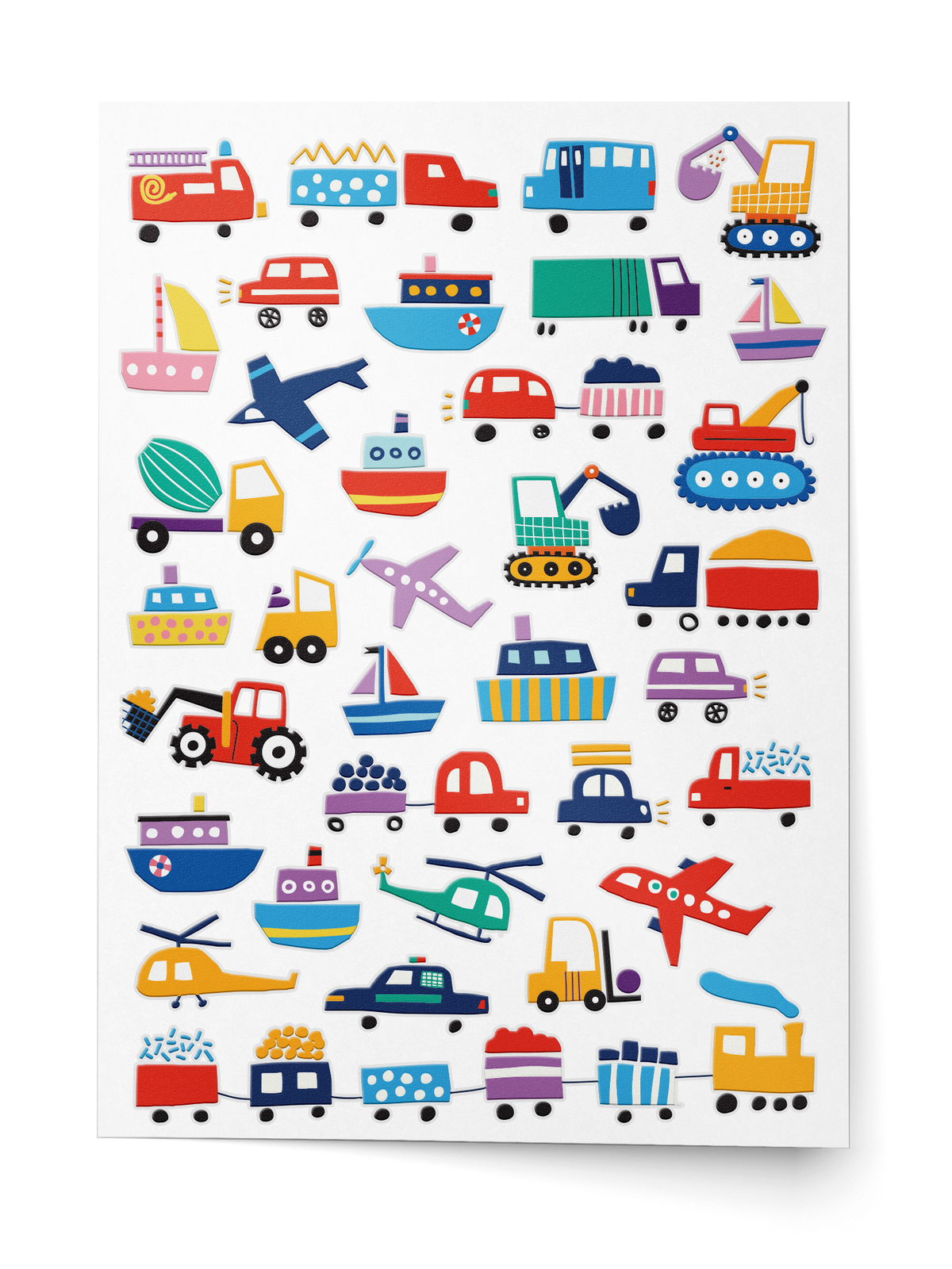 Cars and Vehicles Tattoo Bundle