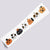 Halloween Pumpkin Band Temporary Tattoos