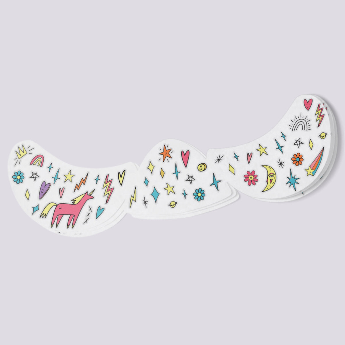 Unicorn freckles temporary tattoos