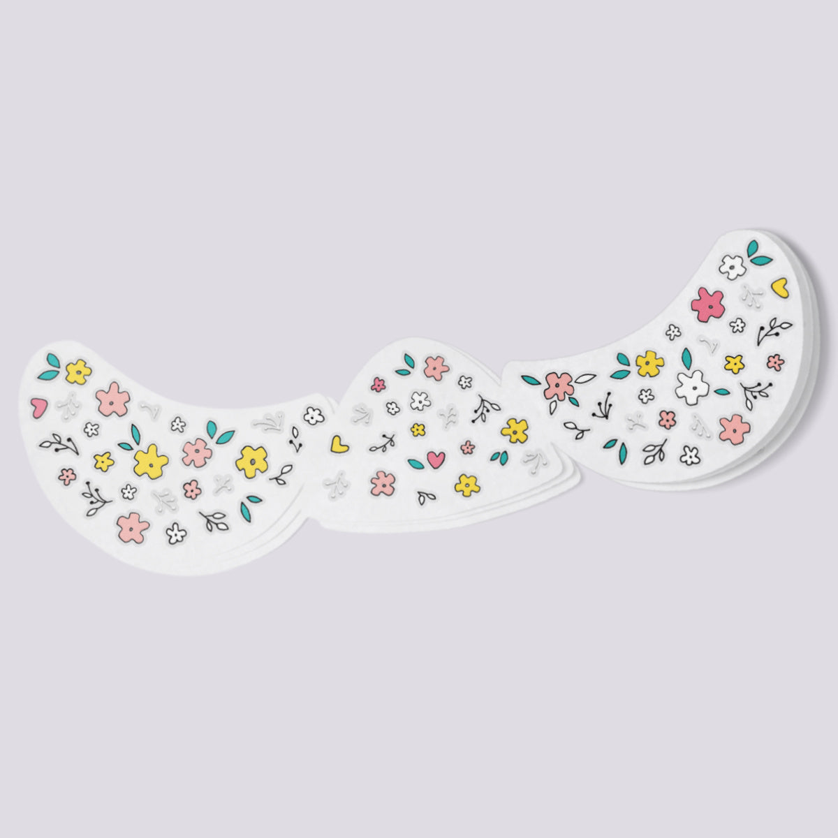 Spring flowers freckles temporary tattoo 