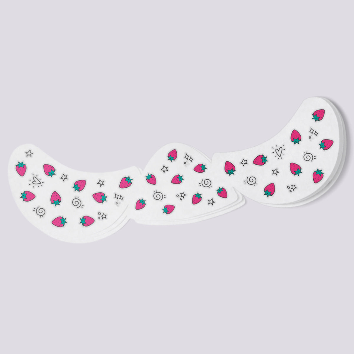 Strawberries freckles temporary tattoos