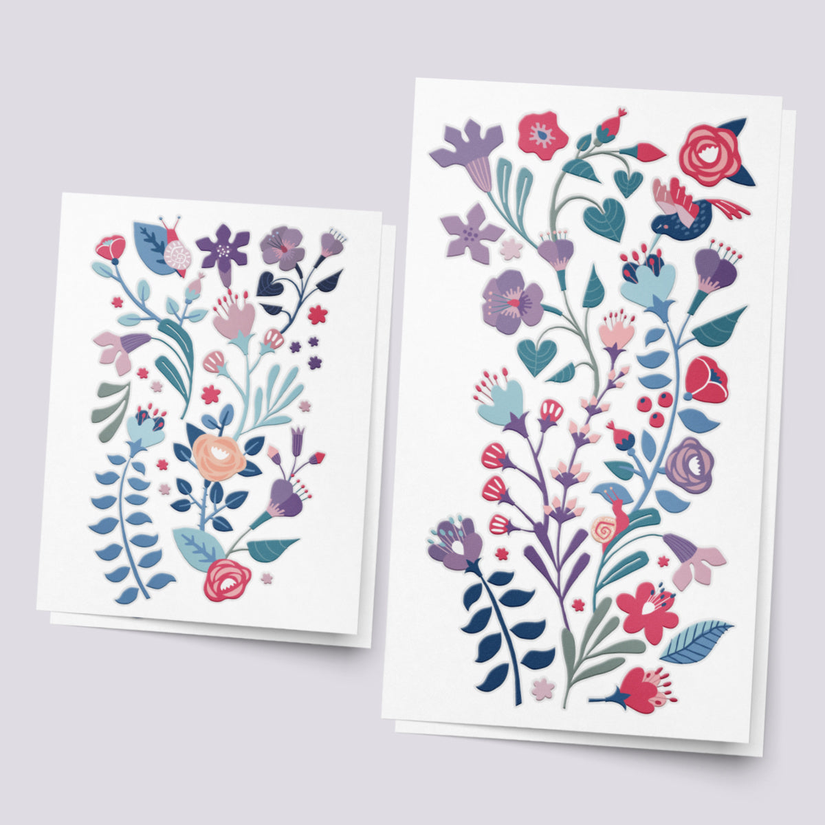 Flowers full sleeves temporary tattoo for kids 