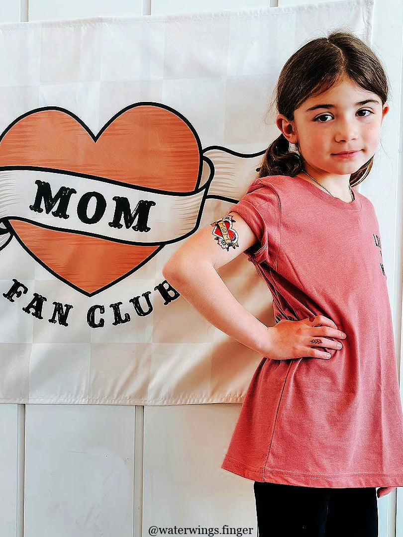 Mom heart tattoo