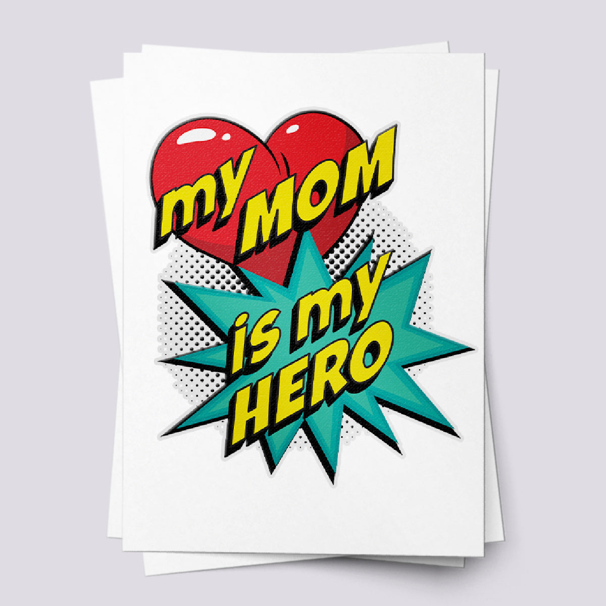 My Hero Mom Temporary Tattoos for Party Fun | Duckystreet