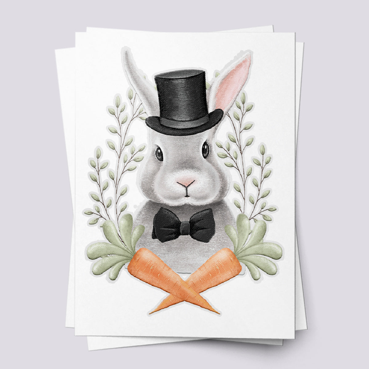 Mr. Bunny Temporary Tattoos - Easter Joy for Kids