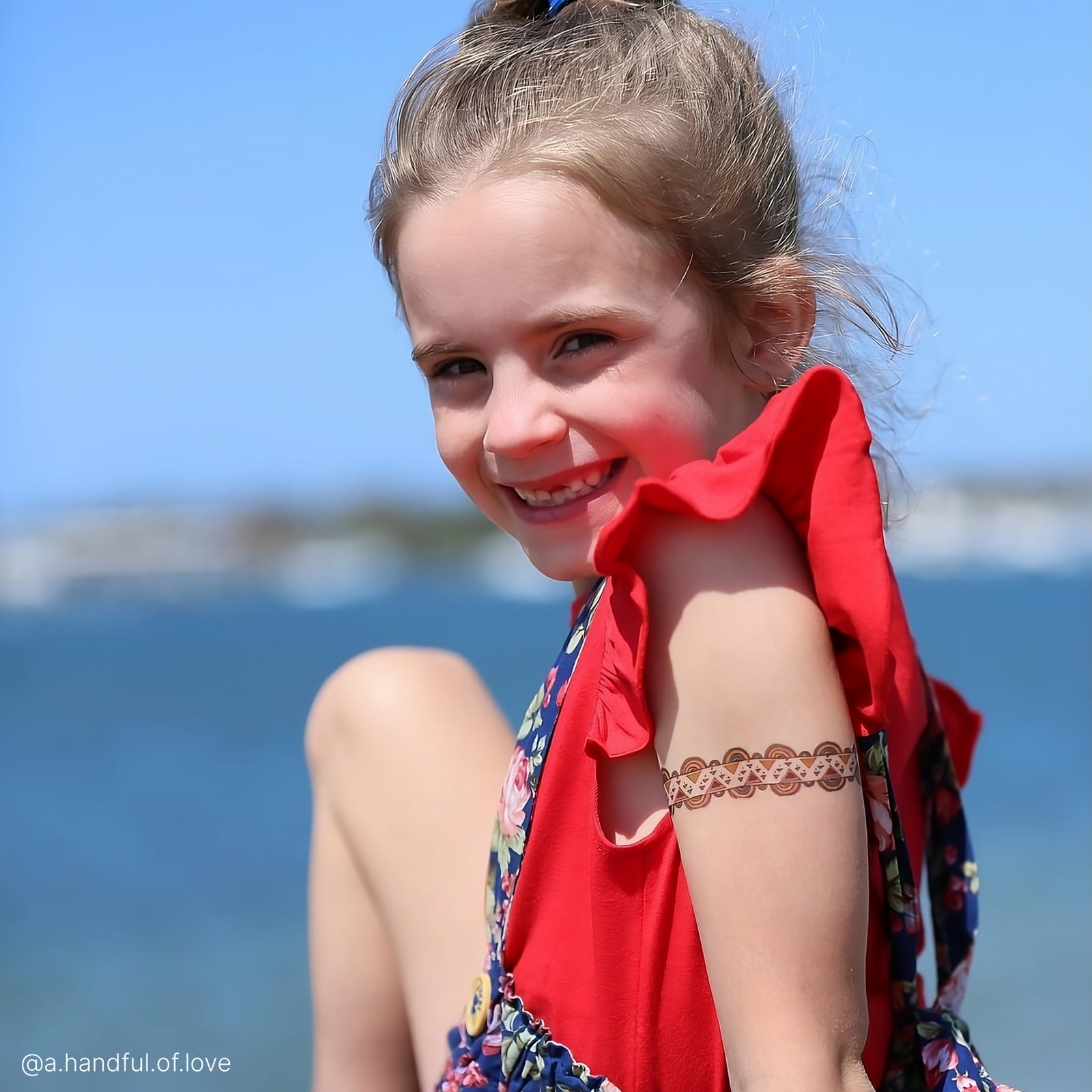 Bohemian Tribal «Arm Bands» Temporary Tattoo Sheet