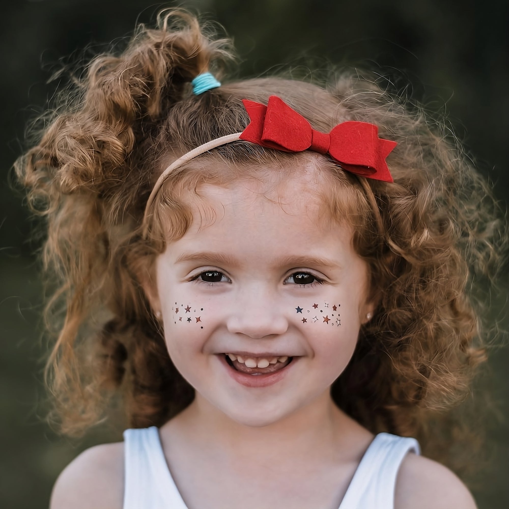 Patriotic freckles