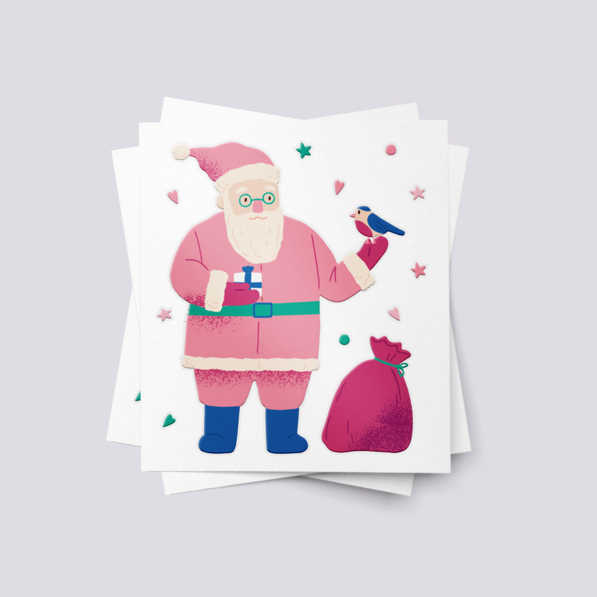 Pink Santa