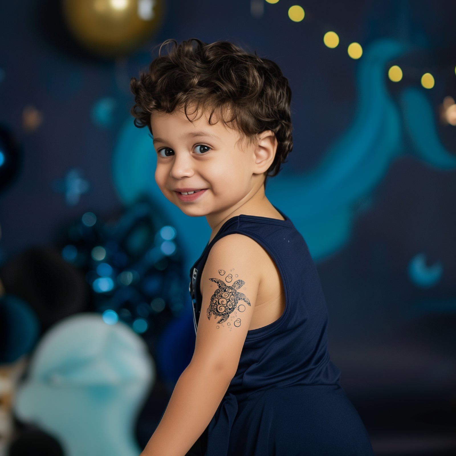 Loggerhead Sea Turtle Temporary Tattoos for Ocean Lovers