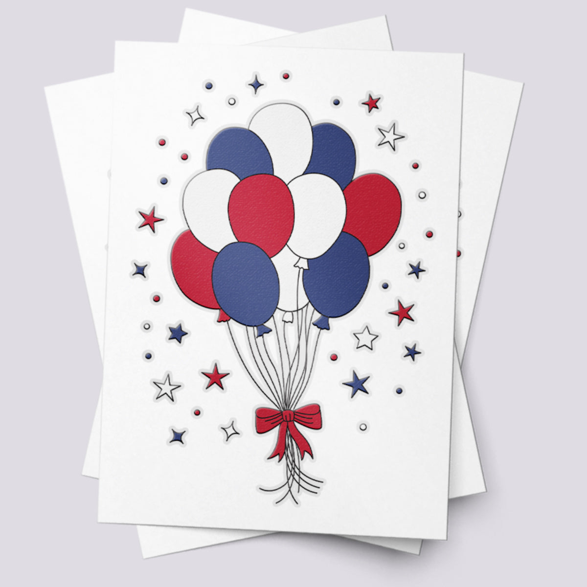 Patriotic balloons