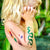 Jungle animals temporary tattoo set