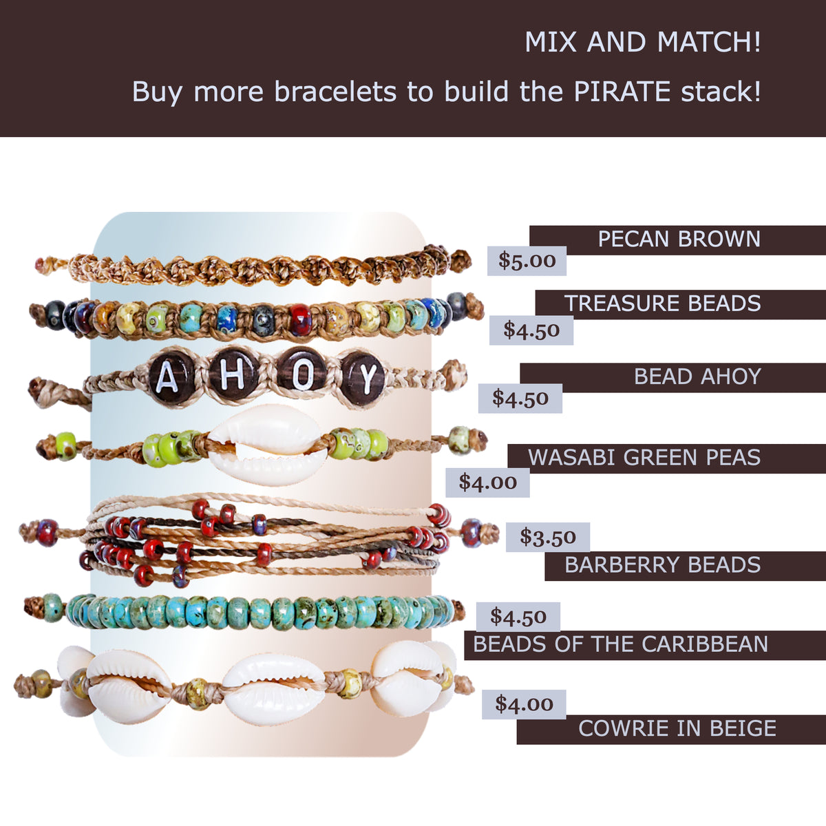 PIRATE TREASURE BEADS