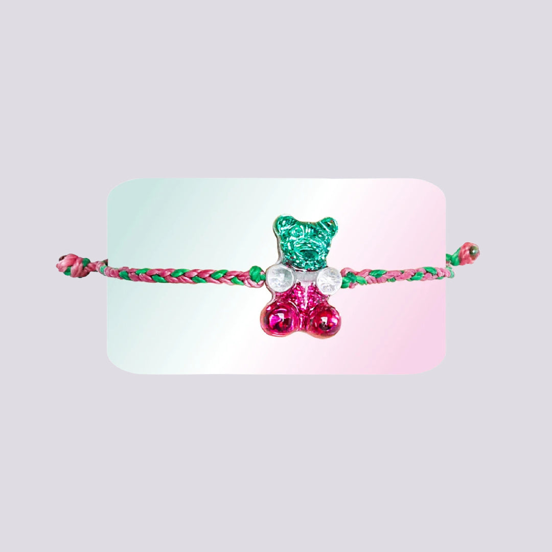 PINK GREEN BEAR