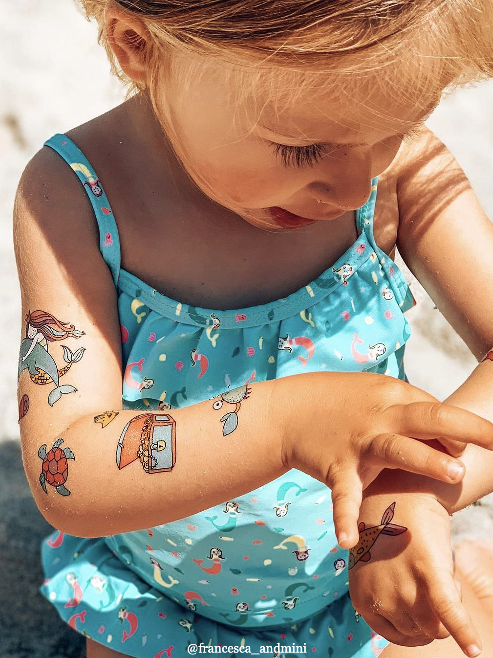 Ocean Temporary Tattoo Kit for Kids