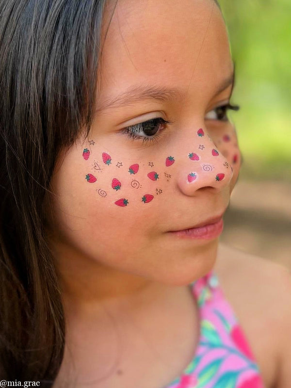 Freckled Fuchsia - Strawberry Sticker
