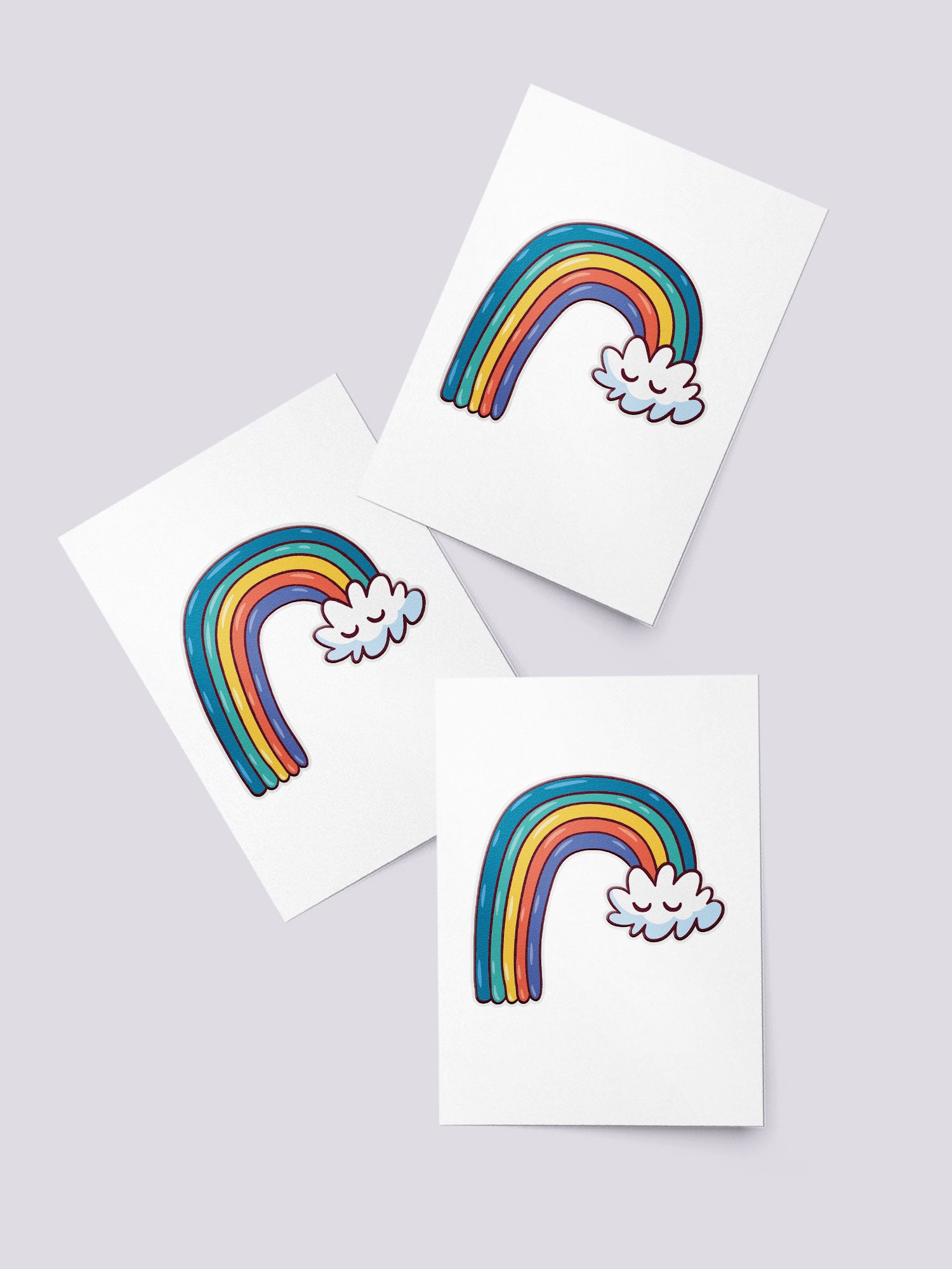 Buy 4 Rainbows Temporary Tattoos Online in India  Etsy