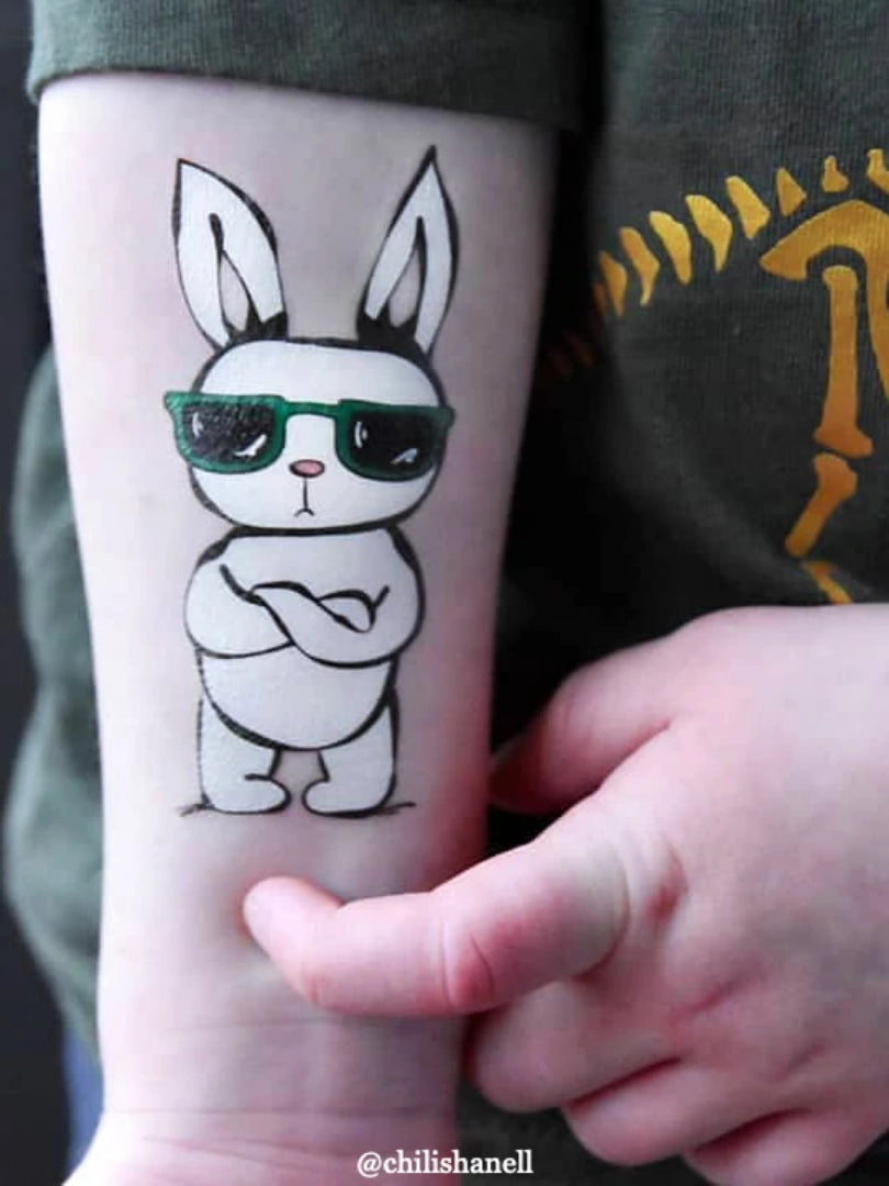 traditional bunny tattoo | Rabbit tattoos, Bunny tattoos, Traditional tattoo  rabbit
