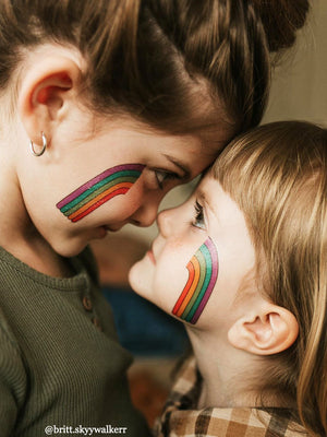 Pastel rainbow