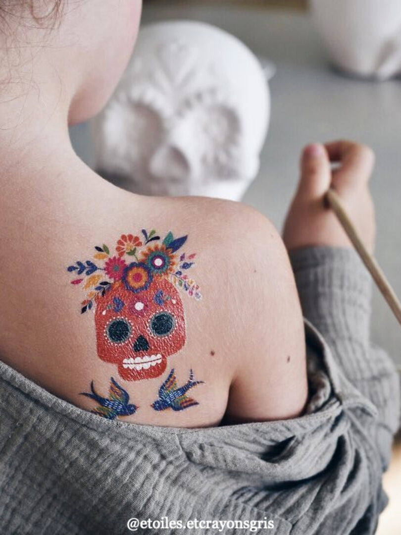 calaveras mexicanas tattoo