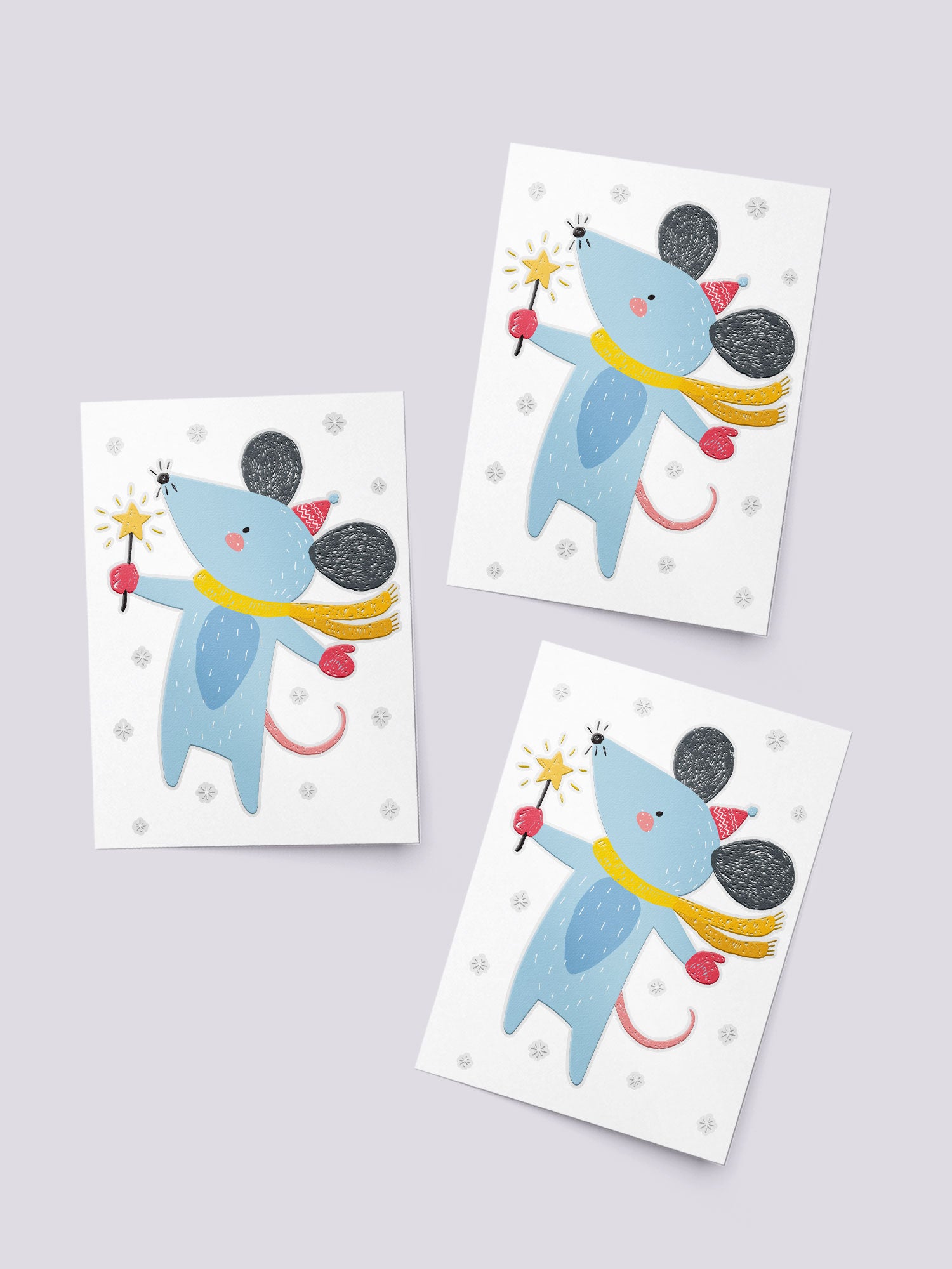 New Year mouse
